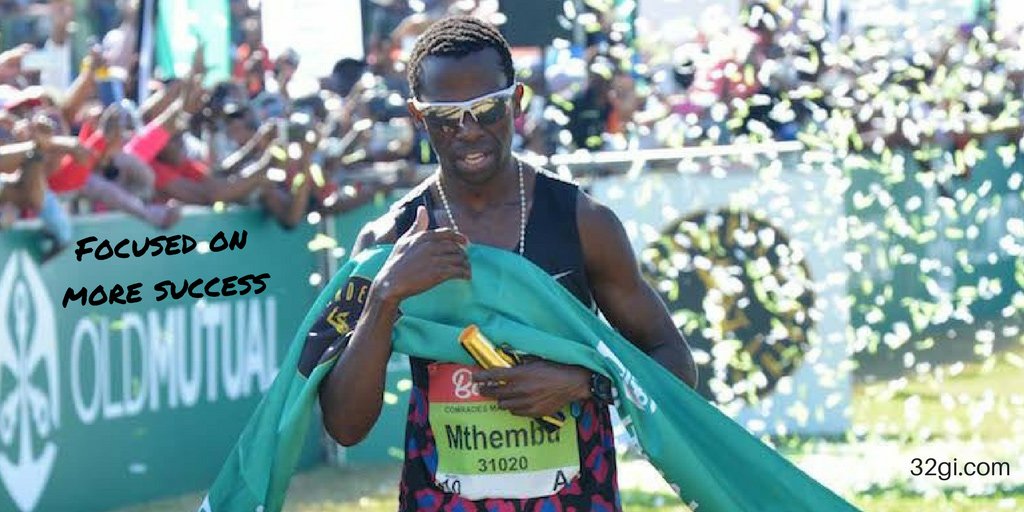 Bongmusa Mthembu on Comrades prep